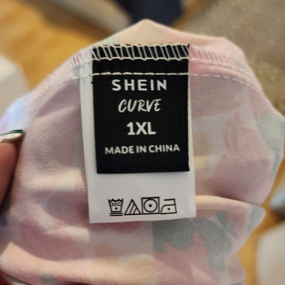 SHEIN Women's Floral Print Split Thigh Cami Dress 💐 NWOT - Picture 15 of 16